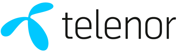 Telenor FIBER logo